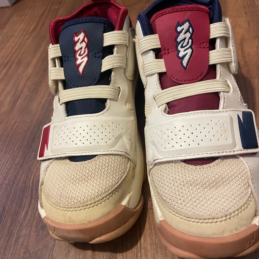 Boys air Jordan basketball shoes. Gently used a couple times